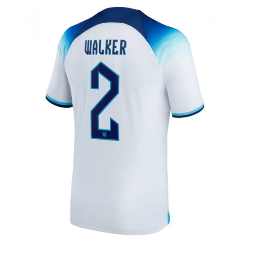 England Kyle Walker #2 Hjemmebanetrøje VM 2022 Kort ærmer